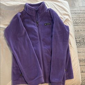 Columbia Vibrant Purple Fleece Jacket